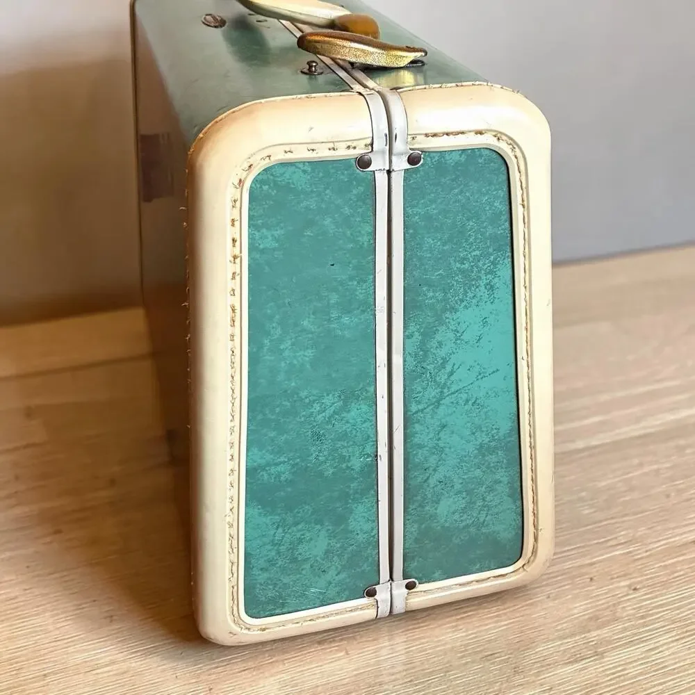 VTG 50s 60s Original Samsonite Shwayder Bros. Hard Shell Train Case Luggage